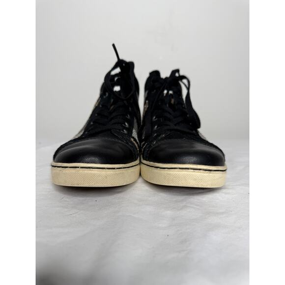 UGG Taylah High-top Sneakers - Black Silver - Size 9 Womens - Picture 3 of 10